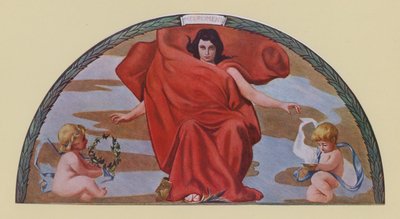 Melpomene, Musa della Tragedia da Edward Emerson Simmons