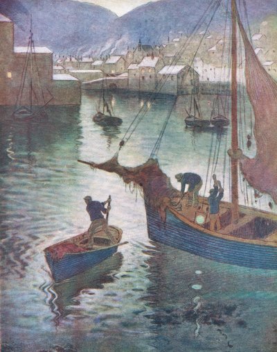 Il porto, Polperrow, da Hutchinson