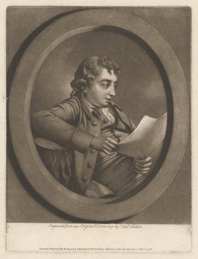 Burchell che legge la ballata da Edward Fisher