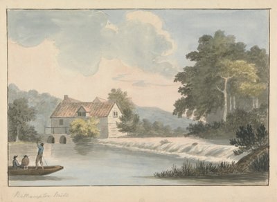 Mulino di Bathampton da Edward Francis Burney