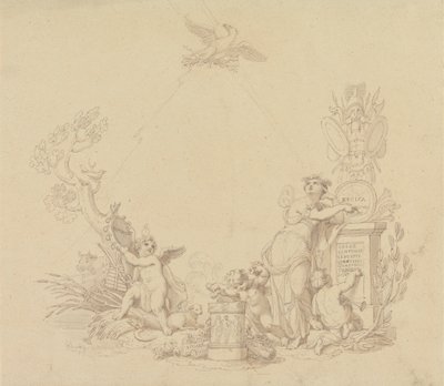 Progetti per illustrazioni delle opere di Beethoven da Edward Francis Burney