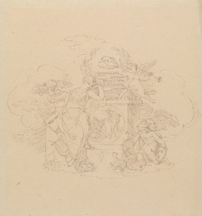Progetti per illustrazioni delle opere di Mozart da Edward Francis Burney