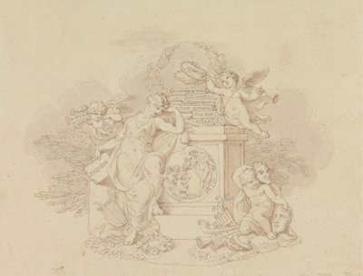 Progetti per illustrazioni delle opere di Mozart da Edward Francis Burney