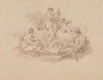 Erato e Pan da Edward Francis Burney