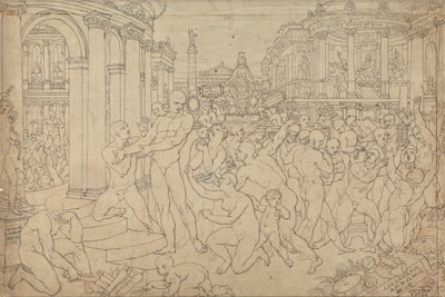 Studio per San Paolo a Efeso da Edward Francis Burney