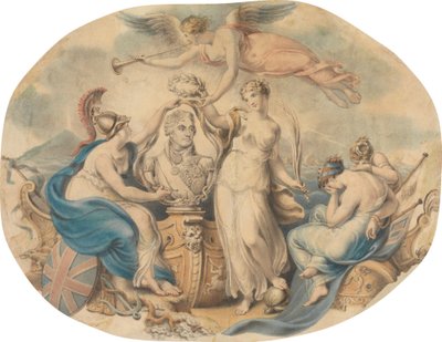 Omaggio a Nelson da Edward Francis Burney