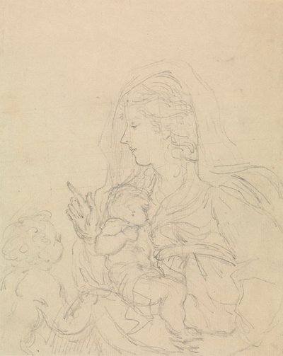 Madonna con Bambino da Edward Francis Burney