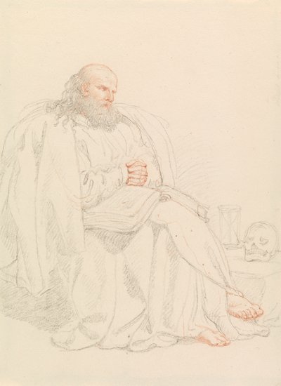 San Girolamo meditando da Edward Francis Burney