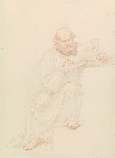 San Girolamo che scrive da Edward Francis Burney