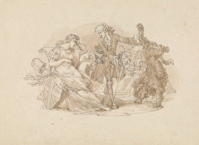 Scena Teatrale da Edward Francis Burney