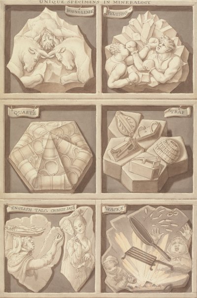 Esemplari unici di mineralogia da Edward Francis Burney