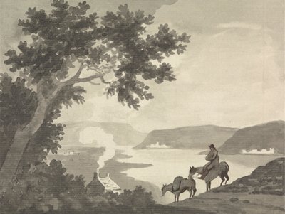 Vista vicino a Bristol da Edward Francis Burney
