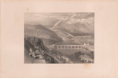 Ponte di St. Cloud da Sevres da Edward Francis Finden