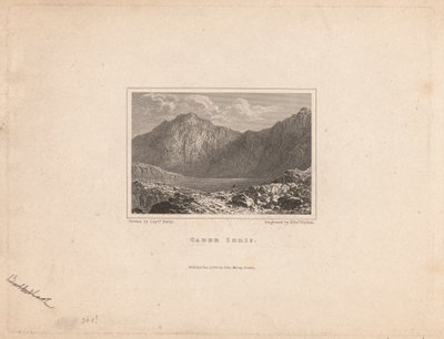 Cader Idris da Edward Francis Finden