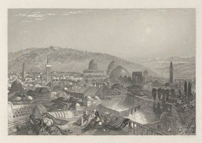 Gerusalemme dal convento latino da Edward Francis Finden