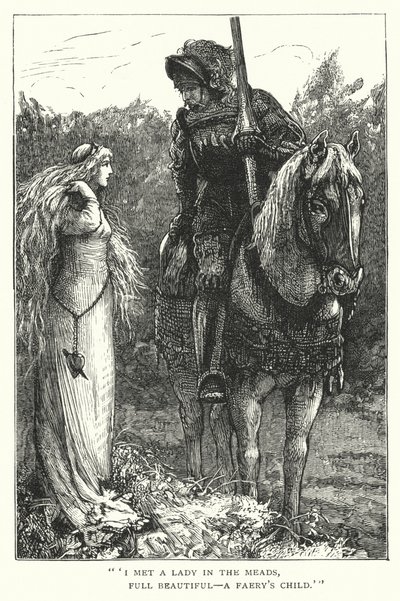 La Belle Dame sans Merci da Edward Frederick (after) Brewtnall