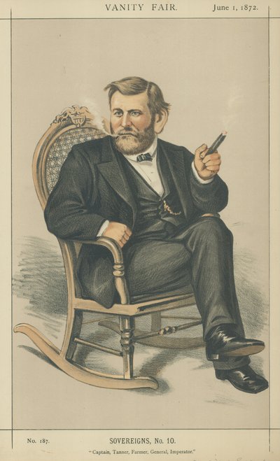 Generale Ulysses S Grant da Edward Frederick Brewtnall
