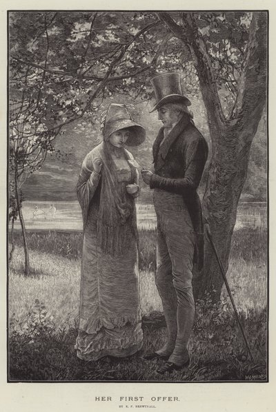 La sua prima offerta da Edward Frederick Brewtnall