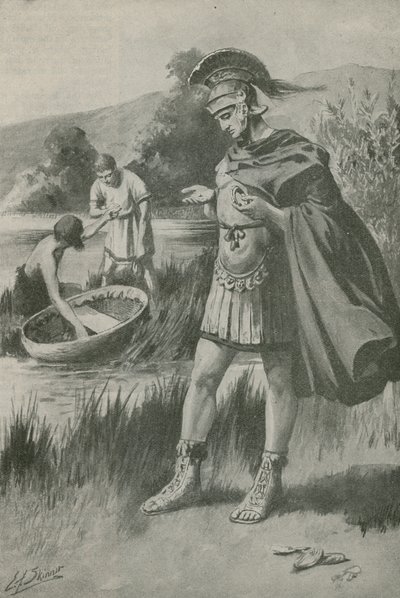 Cesare nella piccola isola del tesoro da Edward Frederick Skinner