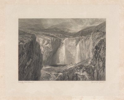Cascata del Tees da Edward Goodall