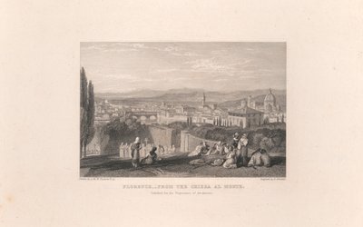 Firenze dalla Chiesa al Monte da Edward Goodall
