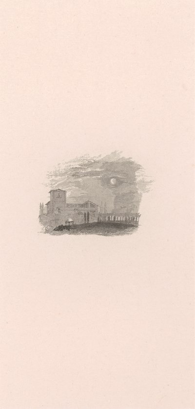 Villa di Galileo (vignetta) da Edward Goodall