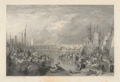 Vecchio ponte di Londra e dintorni da Edward Goodall