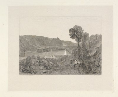 Castello di Prudoe, Northumberland da Edward Goodall