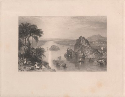 Rocce a Colgong sul Gange da Edward Goodall