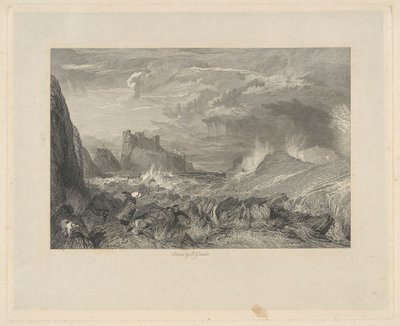 Castello di Tantallon da Edward Goodall