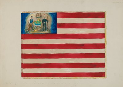 Bandiera: Guerra Messicana, c. 1936 da Edward Grant