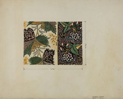 Pezzo di calicò da Edward Grant
