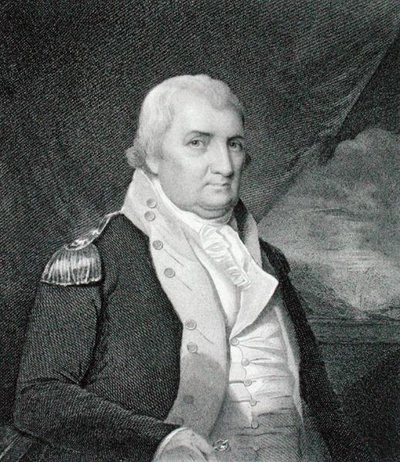 Maggiore Generale Charles Cotesworth Pinckney (1746-1825) inciso da Edward Wellmore da Edward Greene Malbone