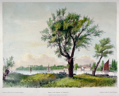 Battersea, Londra, 1840 da Edward Hassell