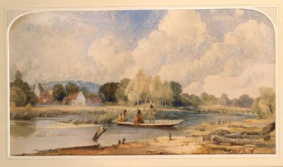 Pesca in una barca da Edward Hassell