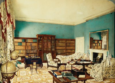La biblioteca, Binfield, Berkshire da Edward Hassell