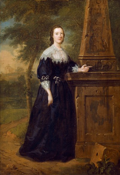 Miss Elizabeth Wandesford c.1753 da Edward Haytley