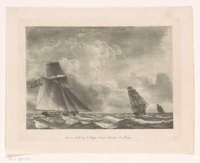 Flotta britannica in mare da Edward Hedges