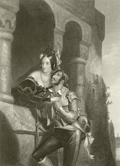 Buona notte (incisione) da Edward Henry (after) Corbould
