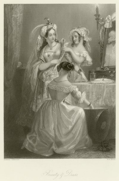 Bellezza e abbigliamento da Edward Henry Corbould