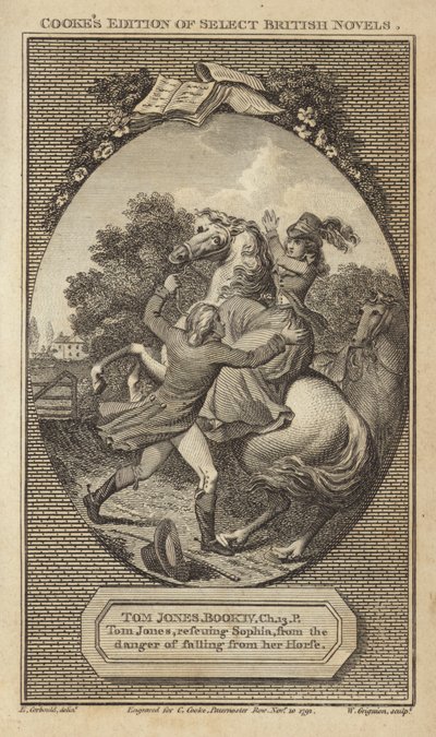 La storia di Tom Jones da Edward Henry Corbould