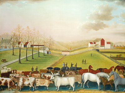 La fattoria Cornell da Edward Hicks