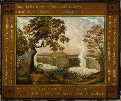 Die Niagarafälle da Edward Hicks