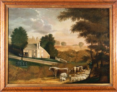 La tomba di William Penn, 1848 da Edward Hicks