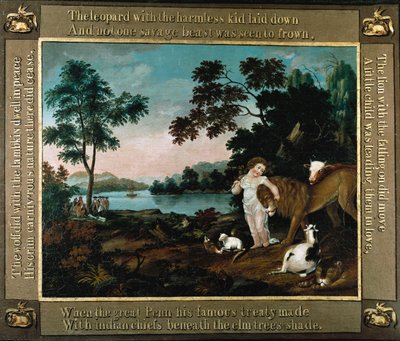 Il regno pacifico da Edward Hicks