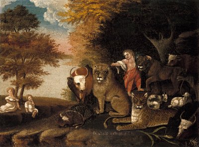 Il Regno della Pace da Edward Hicks