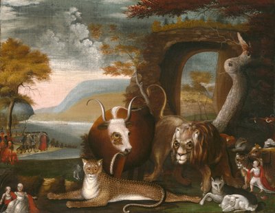 Il regno pacifico e Penn da Edward Hicks