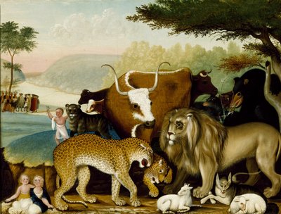 Il regno pacifico, c.1846-47 da Edward Hicks