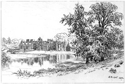 Charlecote Park, Warwickshire, 1885 da Edward Hull
