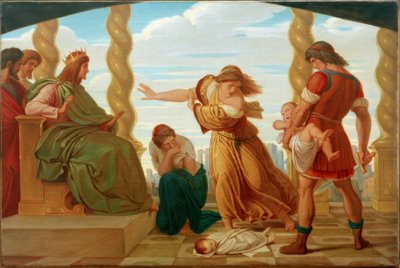 Il giudizio di Salomone da Edward Jakob von Steinle